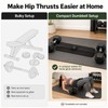 GuangTouL Hip Thrust Belt for Dumbbells