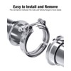 EVIL ENERGY 3.0 Inch V Band Clamp with Flange Male