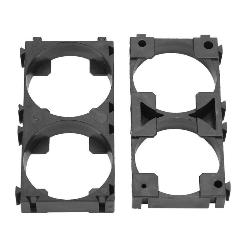 50pcs Double Cell 26650 Lithium Battery Bracket 56.5*29*8.7mm Battery Pack