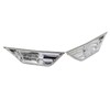 SecosAutoparts CLEAR SIDE MARKER LAMP TURN SIGNAL LIGHT W/LED BULBS