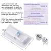 Suskriyocic 2 Pack Disposable Ear Piercing Gun with Ear Studs