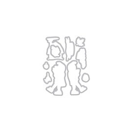 Hero Arts DI557 Bundle Up Frame Cuts Steel Die Set