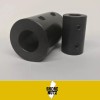 SHORENUTZ (1-EACH) 3/8" RIGID SHAFT SET SCREW COUPLING BLACK OXIDE