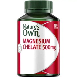 Nature's Own Nature’s Own Magnesium Chelate 500mg Capsules 180 pack