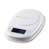 Elecom HCS-KS01WH Kitchen Scale, Maximum 4.4 lbs (2 kg), Minimum