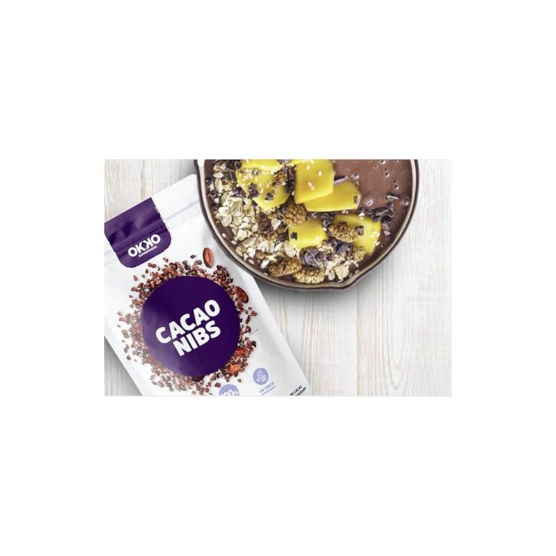 OKKO Cacao Nibs, 100 G