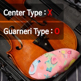 MUSEECS Premium Chinrest Cover for Violin Lesson 4/4 3/4 Full Size Large Chin Rest Pad Pure Cotton Perfect for Beginners and Hobby Introduction Gifts Accessories