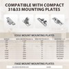 Replacement for Blum 110 Cabinet Hinges in Compact 33 Hinge,