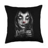 Payasa Chicana Chola Style Lowrider Mexican American Latina Throw Pillow