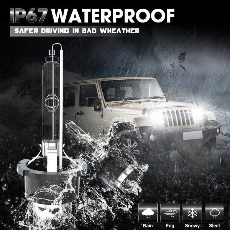 Syjiip For Acura TL 2007-2008 HID Headlight High/Low Beam led