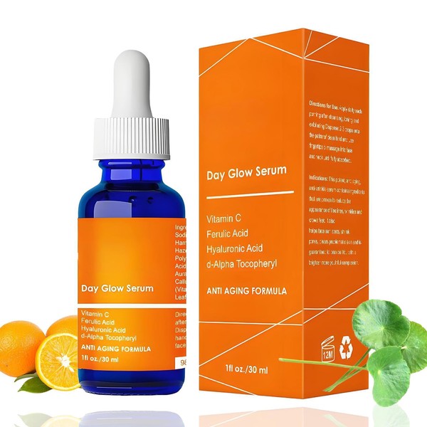 Korean Vitamin C Serum 20% with Hyaluronic Acid & Ferulic