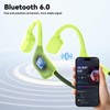 Opinta Swimming Headphones, IPX8 Waterproof Bone Conduction Headphone Wireless Underwater