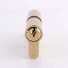 Yale PKM4050-PB KM Series Euro Double Cylinder 40:10:50 (100mm)