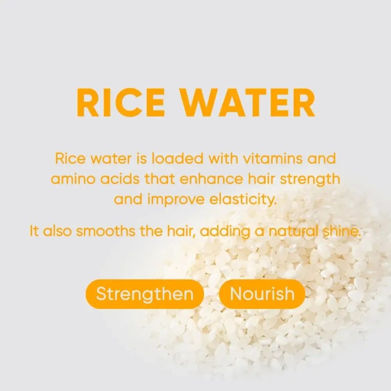 Barra de Champú Mars Made Rice Water 2.0 Hidratante 120g