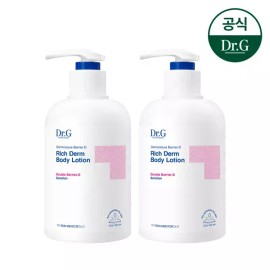 Dr. J [닥터지] 더모이스처 배리어D 리치덤 바디로션 400ml 1+1 Dr. Jart+ Dermaclear Barrier D Rich Cream Body Lotion 400ml 1+1