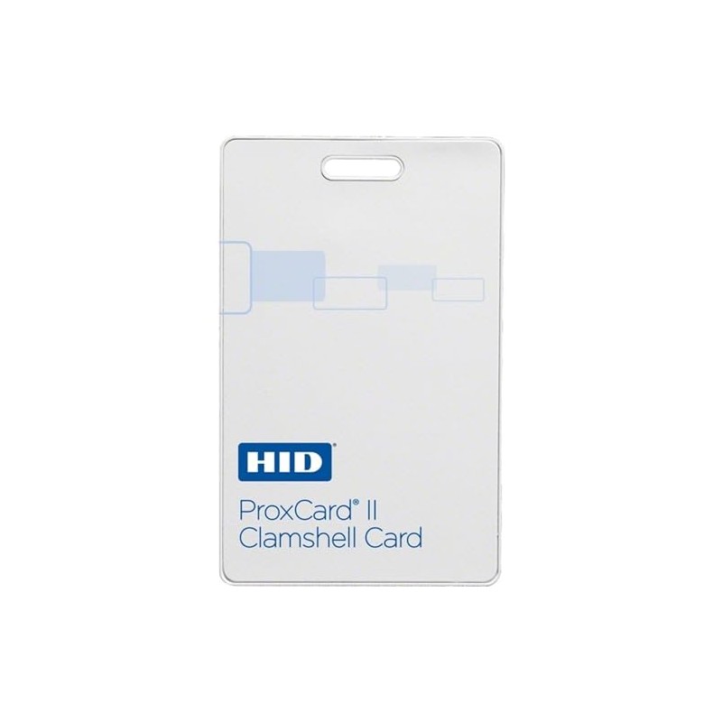 HID 1326LGSMV 1326 ProxCard II Clamshell Card (25 Pack)
