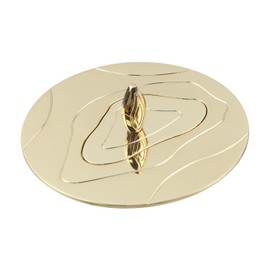 UTALIND 1Pcs Topper Scented Candles Cover Jar Candle Cover for Home or Office Decoration, Beautiful and Retro, Gold