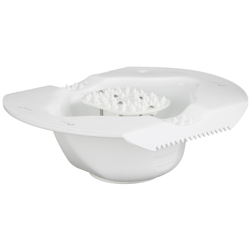 Borner Vスライサー 安全ホルダー ホワイト 140×210×60mm