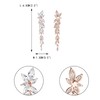 EVER FAITH Marquise Cut Cubic Zirconia Earrings for Women Drop