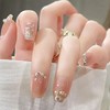 XUZOO Nail Tip, 3D Fiddle, Short, Long, Cute, Stylish, Popular,