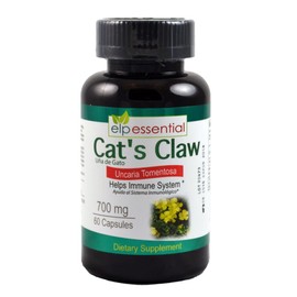 Cat's Claw Uña de Gato Uncaria Tomentosa 700mg 60 Capsules, Ayuda al Sistema Inmunologico