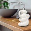 Amaauto Elephant Soap Dispenser, Refillable Liquid Soap Dispenser for Bathroom
