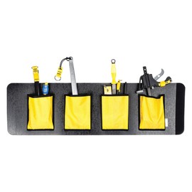 Dbi-sala Safe Bucket Hard Body Insert with Pockets, Polypropylene Polypropylene Black/Yellow 1500141-1 Each