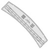Wave Quilt Ruler Acrylic Waves Edge Ruler DIY Hand Patchwork