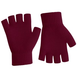 Magic Gloves,Fingerless Gloves,Fingerless Gloves For Women Men,Blue Fingerless Gloves,Thermal Gloves,Winter Gloves,Fingerless Gloves Kids,Knitted Fingerless Gloves For Women,Half Adult Ladies Gloves