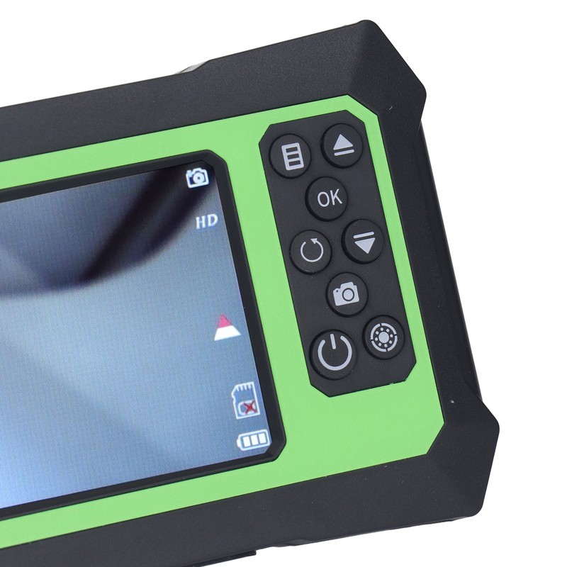 Endoscope Camera IP67 Waterproof 4.3in 8mm Lens 1080P Bending Borescope