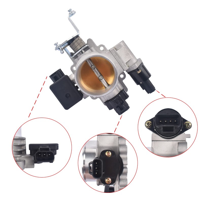 Flynsu 62mm Throttle Body High Flow Power Replacement for 1996-2001