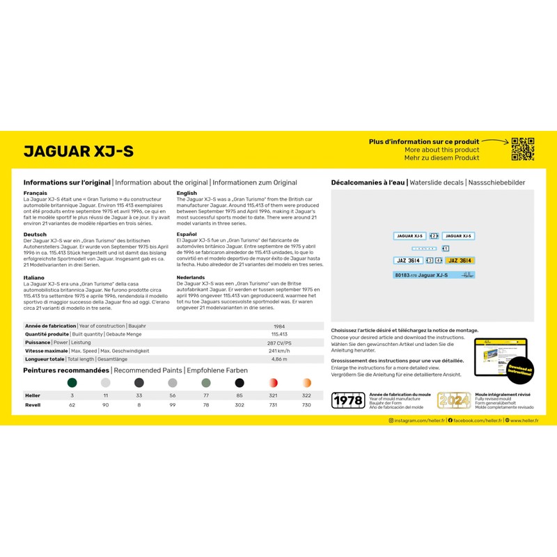 Heller 1:43 - Jaguar XJS