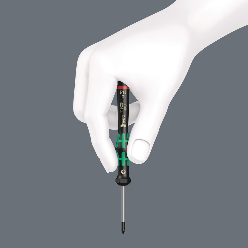 Wera 2050/6 Kraftform Micro Screwdriver set, PH/TX IRP/SL/M, 6pc, 05030181001,
