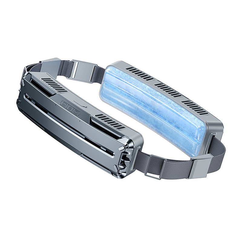Wearable Waist Fan 3 Speeds Portable Mini USB Belt Fan