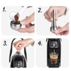 i Cafilas Espresso Coffee Capsules, Compatible with Bialetti Capsules, Refillable,