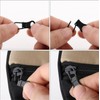 6pcs Replacement Zipper Pull Detachable Zipper Pull Tabs Metal Extender