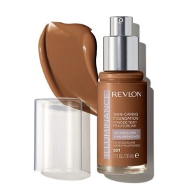 Revlon Illuminance Skin-Caring Liquid Foundation Medium 501 Toasted Caramel