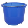 Kerbl All Purpose Bucket Transparent, Blue
