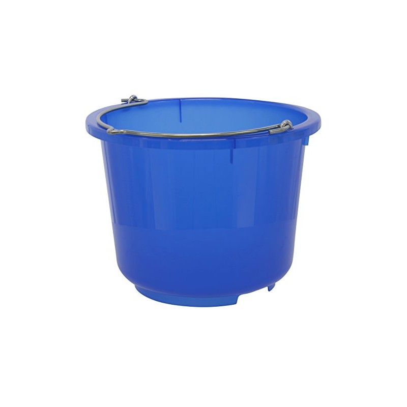 Kerbl All Purpose Bucket Transparent, Blue
