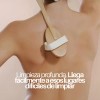 Cepillo Corporal Universo en Linea Cerdas Naturales Mango Removible