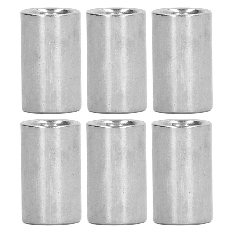 20Pcs Coupling Nut Stainless Steel M8 Round Rod Connector Nut