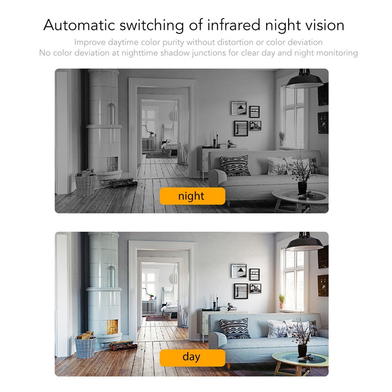 Smart Security Camera Infrared Night Vision Wifi Smart Net Camera