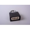Sesamee K5003/4 4 Dial Bottom Resettable Combination Padlock with 1-Inch