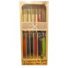 Jean Dubost Laguiole 6-piece Steak Knives - Bold Colored Steak