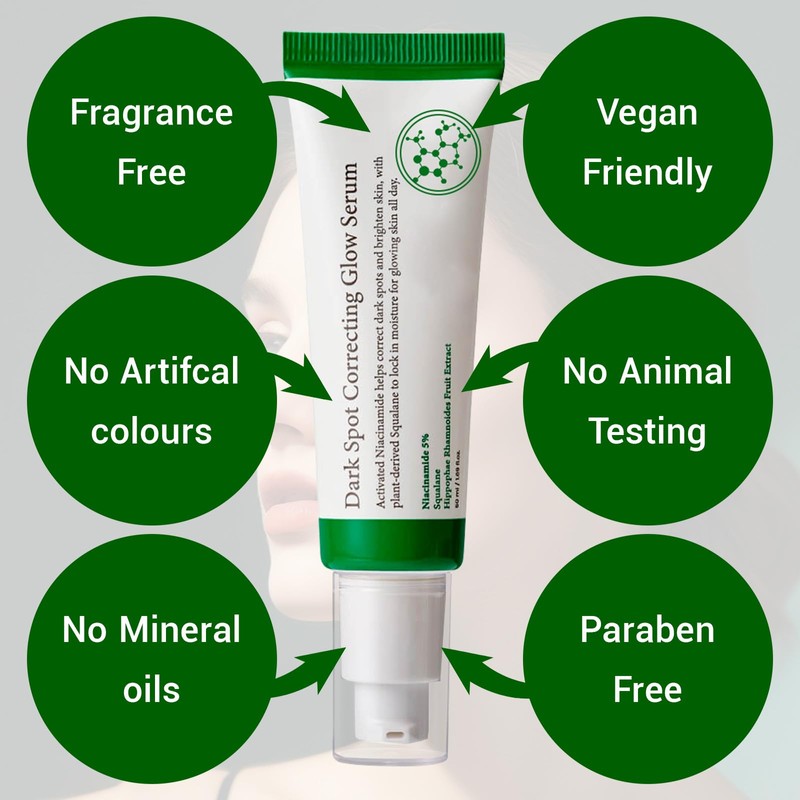 Dark Spot Correcting Glow Serum, Dark Spot Remover for Face