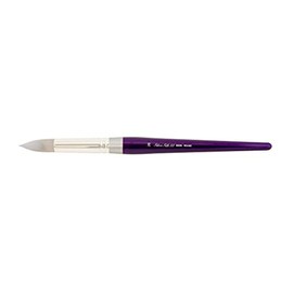 Silver Brush Limited 8800S Silver Silk Round Brush for Watercolor, Gouache, and Acrylic Paint, Size 26, Short Handle