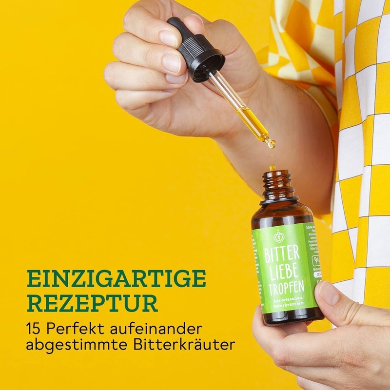 BitterLiebe Bitter Drops - Bitter Substances Made from High-Quality Bitter