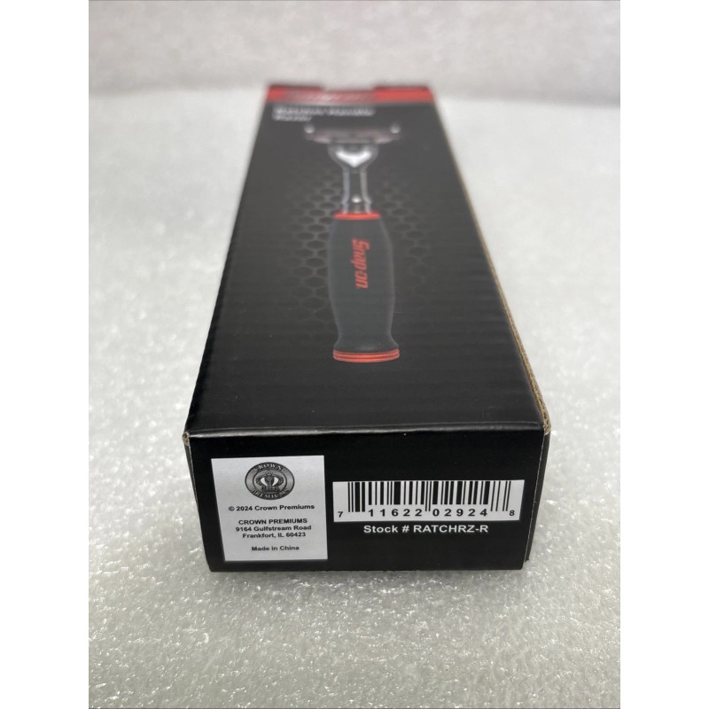 Snap-on SNAP ON Tools Razor Soft Grip RED Ratchet Handle
