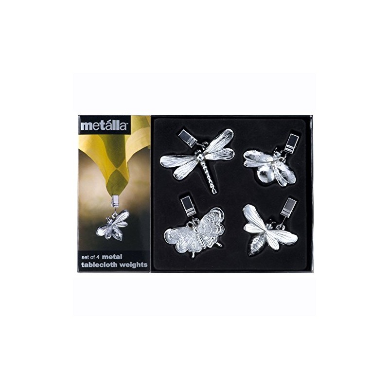 Prodyne TW-10-D Tablecloth Weights, 3" Silver