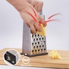 YC Kitchen Cheese Grater, Stainless Steel, Vegetable Slicer, Grater for